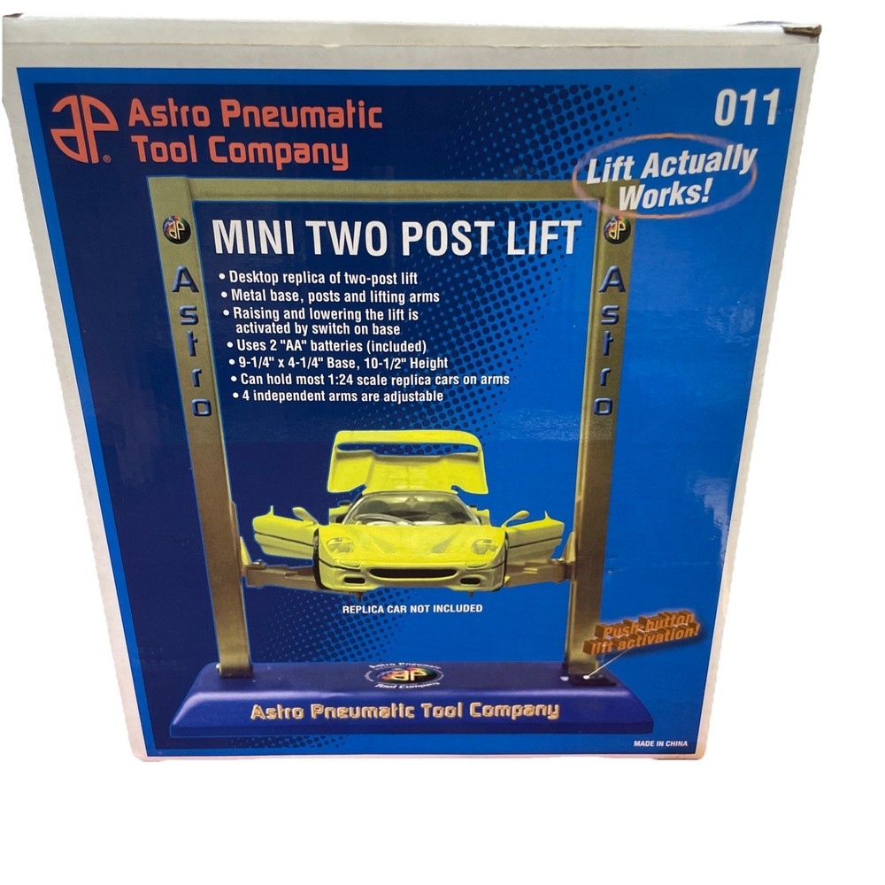 Astro Pneumatic Tool Company Mini Two Post Lift Model 011