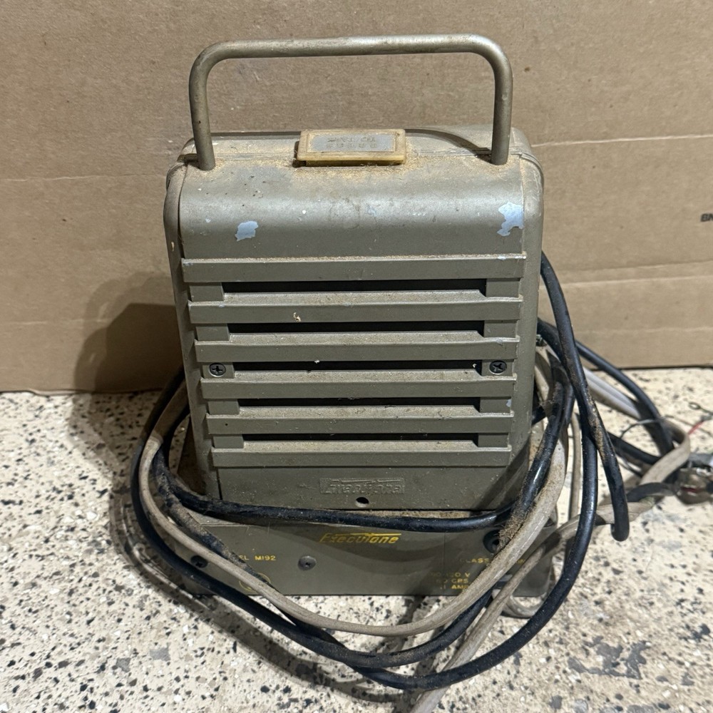 Vintage Bell System Executone Model M192 Office Intercom Speakers UNTESTED AS-IS