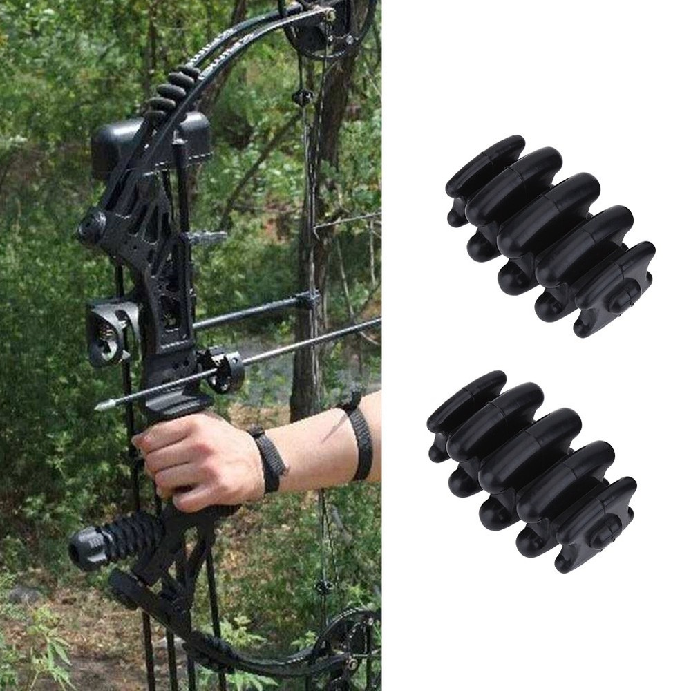 2Pcs Rubber Archery Vibration Dampener Compound Bow Stabilizer
