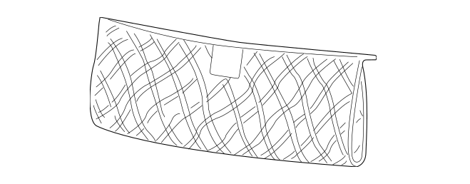 Rear Trunk Envelope Style Web Mesh Cargo Net for FORD Thunderbird 2002-2005 New