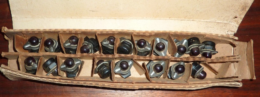 19 Grimes A-2870 Midget Instrument Light Panel indicators w/6V Bulb