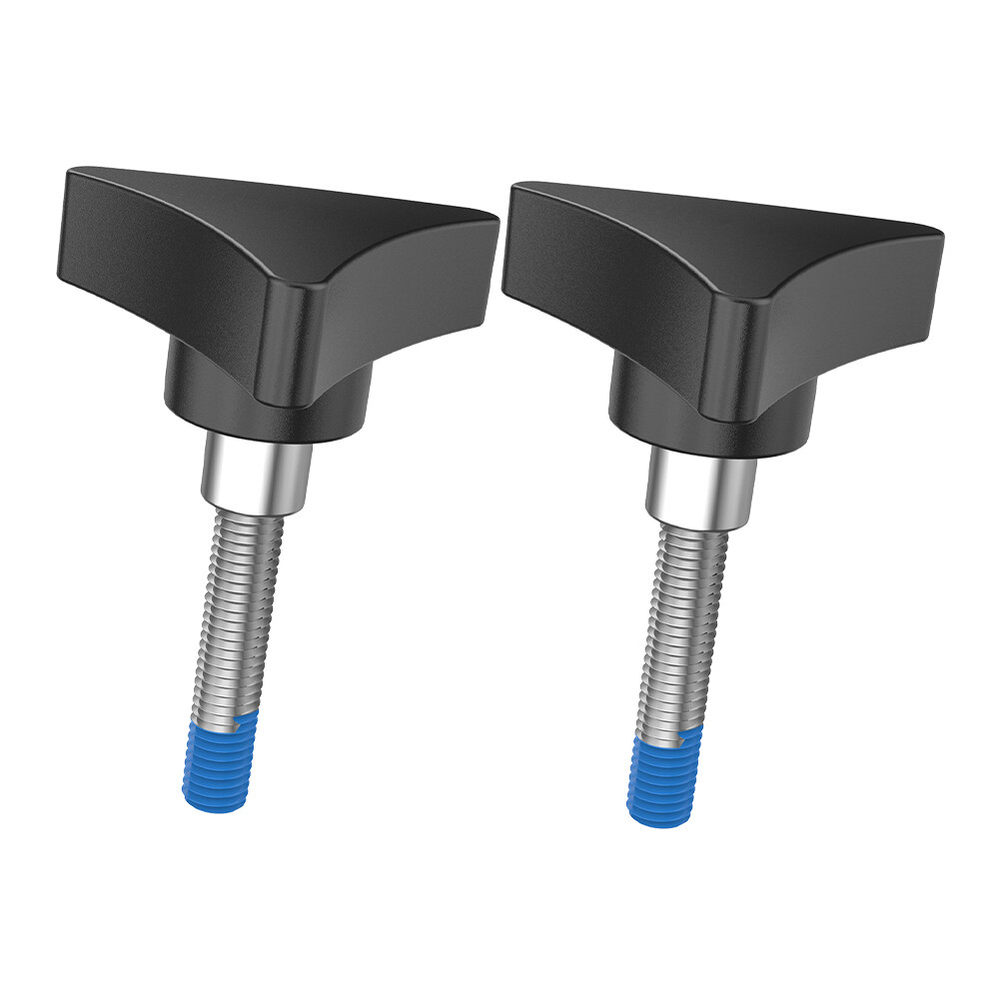 4 Packs Rolling Knob For Rollator Walker Rear / Front Wheel Assembly Replacement