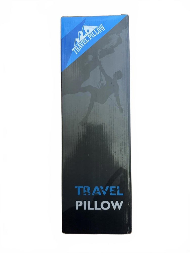 Memory Foam Travel Pillow (Grey)