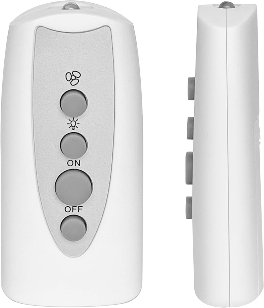 Replacement Remote Control for Socket Fan Light – Compatible with Bell+Howell So