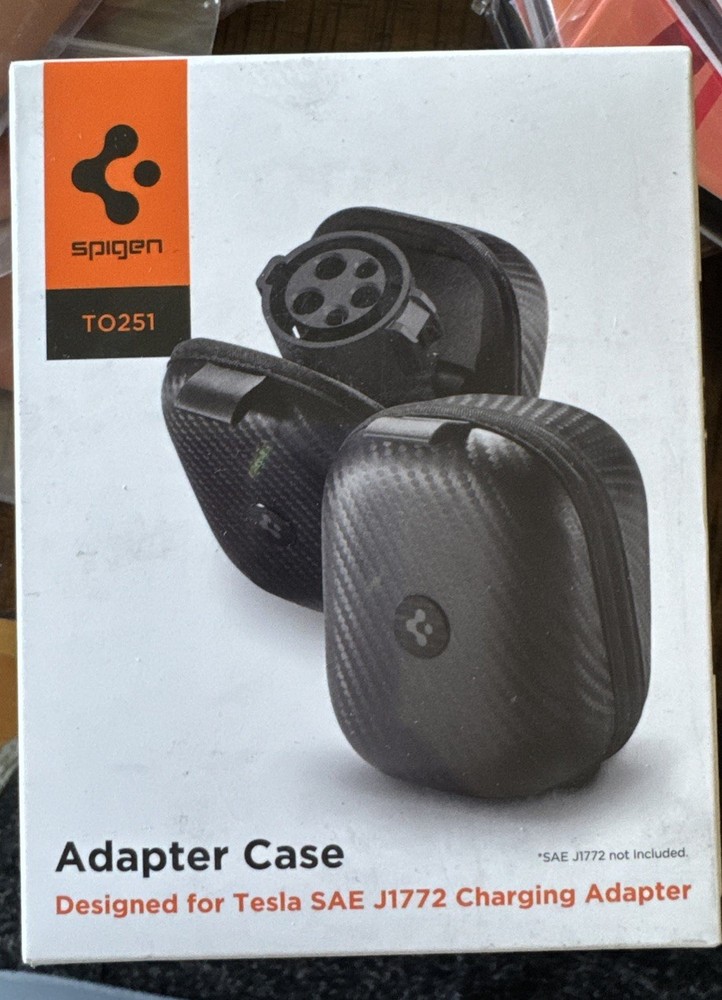 For Tesla | Spigen TO251 Charging Adapter Case