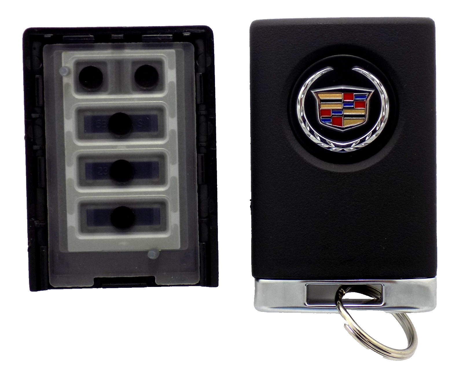 OEM 2008-2014 CADILLAC CTS DTS 5 BUTTON REMOTE KEY FOB CASE SHELL REPLACEMENT