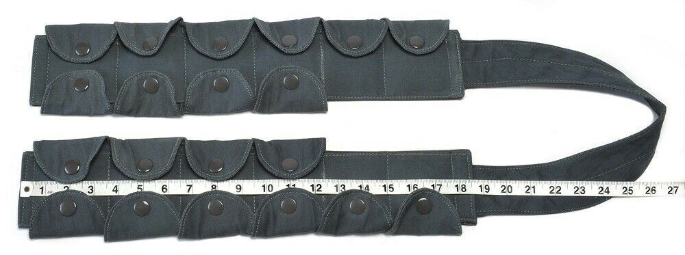 German WW2 Fallschirmjager Paratrooper K98 Mauser Bandolier Luftwaffe Blue
