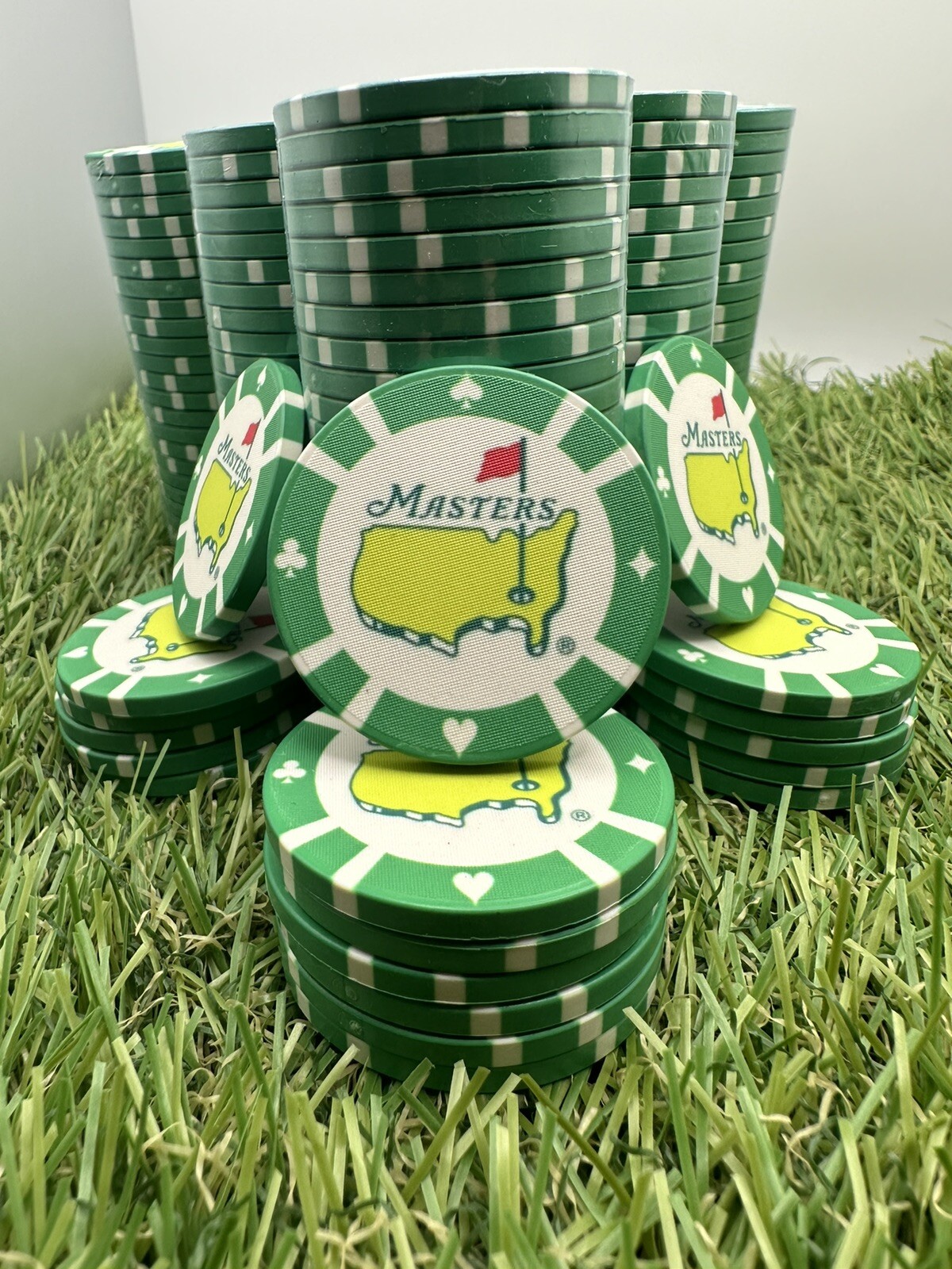 (25 PACK) 2024 Masters Augusta National Poker Chips / Golf Ball Marker PRO-SHOP