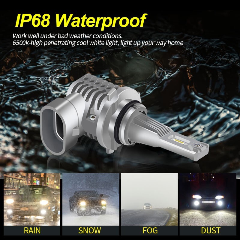 🌟Ultra LED Headlight Bulbs for 1999-2003 Arctic Cat ZL 600, 600 EFI ⬆️Visibilit