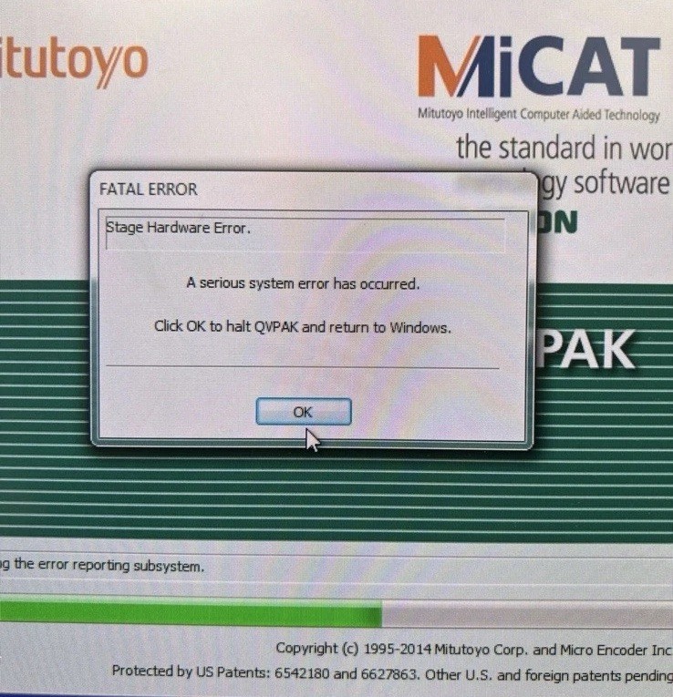 Mitutoyo QV Remote Box 02APS900 ⚠️