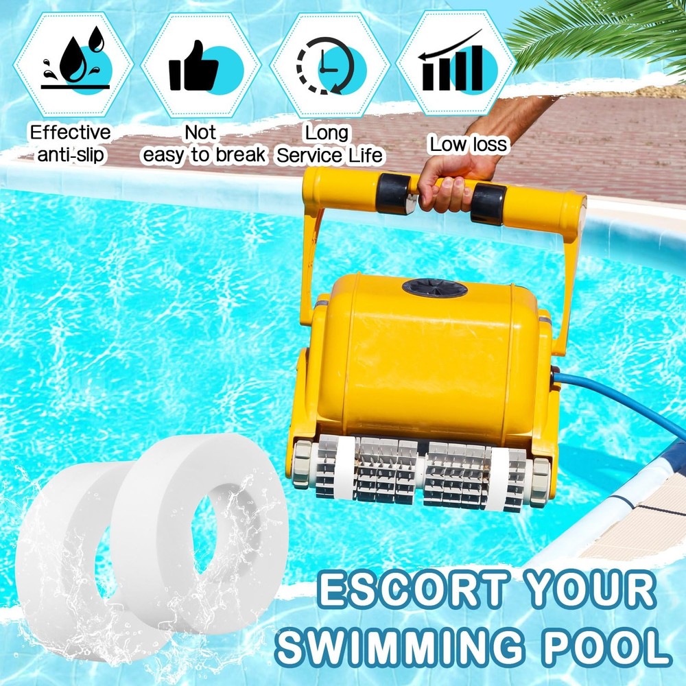 8 Pcs Climbing Rings Replacement Compatible with Maytronics Dolphin Part Robotic