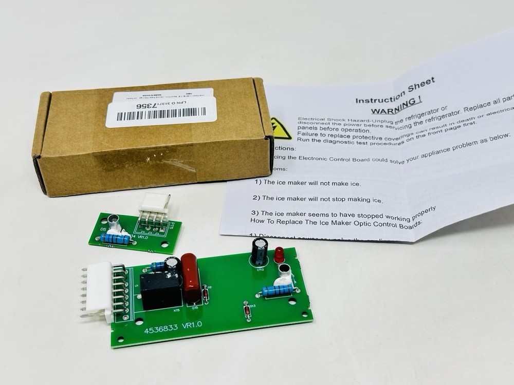 4389102 Refrigerator Ice Maker Sensor Control Board Kit Replacement for...