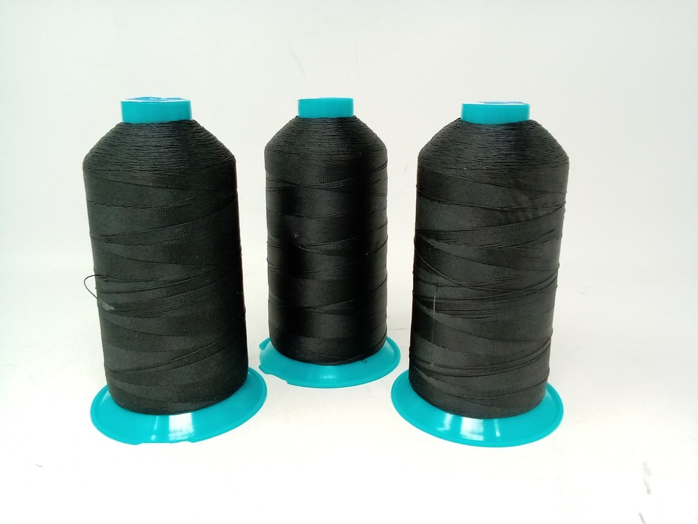 Rocky Continuous Filament Polyester Sewing Thread, 2000m 300D/3 T90 - 3 Pack