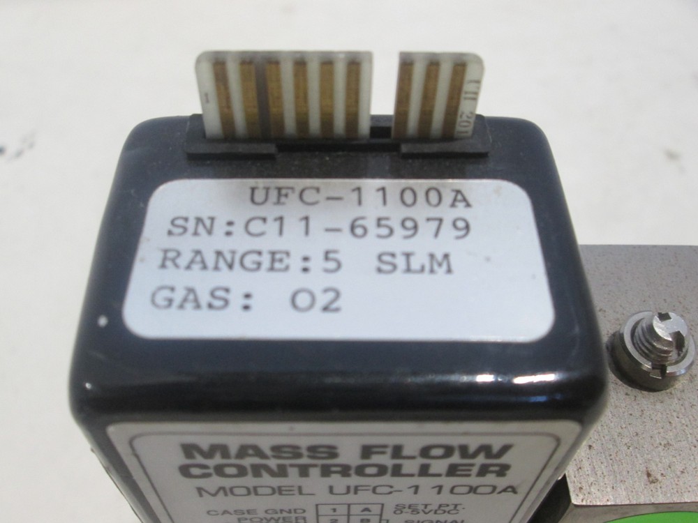 Unit, UFC-1100A, Mass Flow Controller, 5 SLM, O2, Used