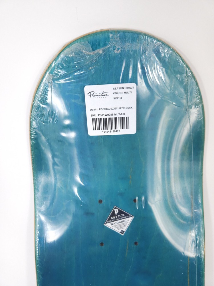 Paul Rodriguez Eclipse 8” Primitive Skateboard Deck New