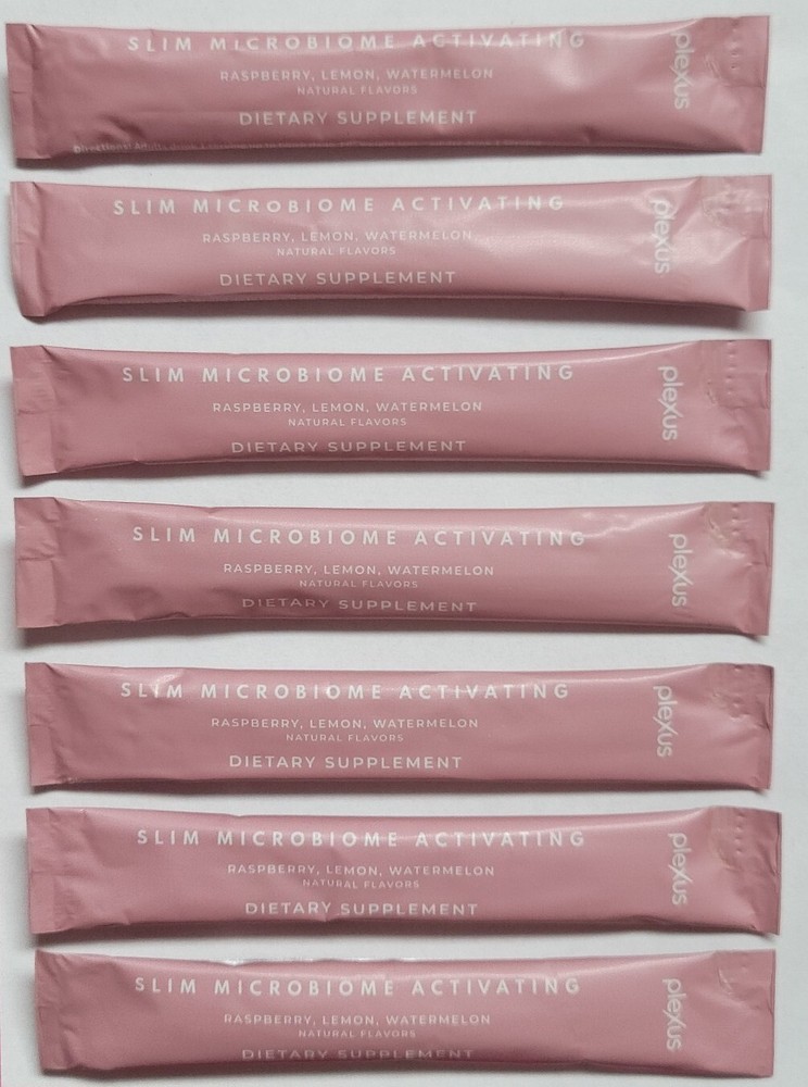 Plexus Microbiome Activating Raspberry Lemon Watermelon 7 Packets New & Sealed