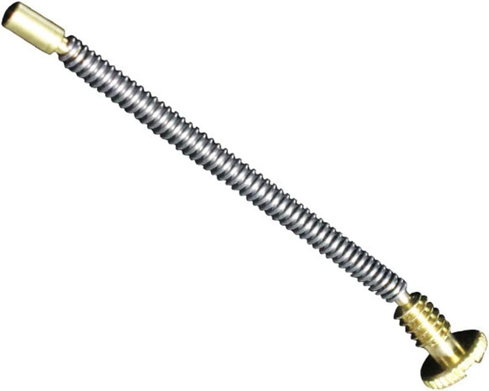 2Pcs Lighter Flints Screw Spring with Base Plate for Lighters Replacement Repair