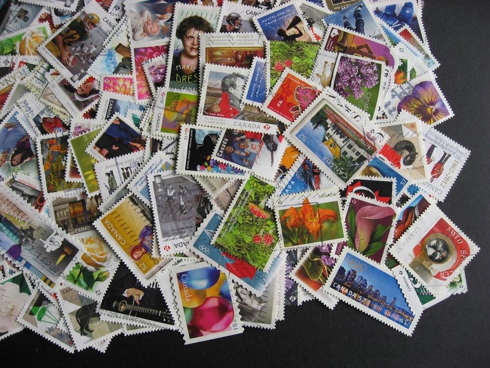 Canada U mixture (duplication,mixed cond) 300 primarily commemoratives 2005-2017