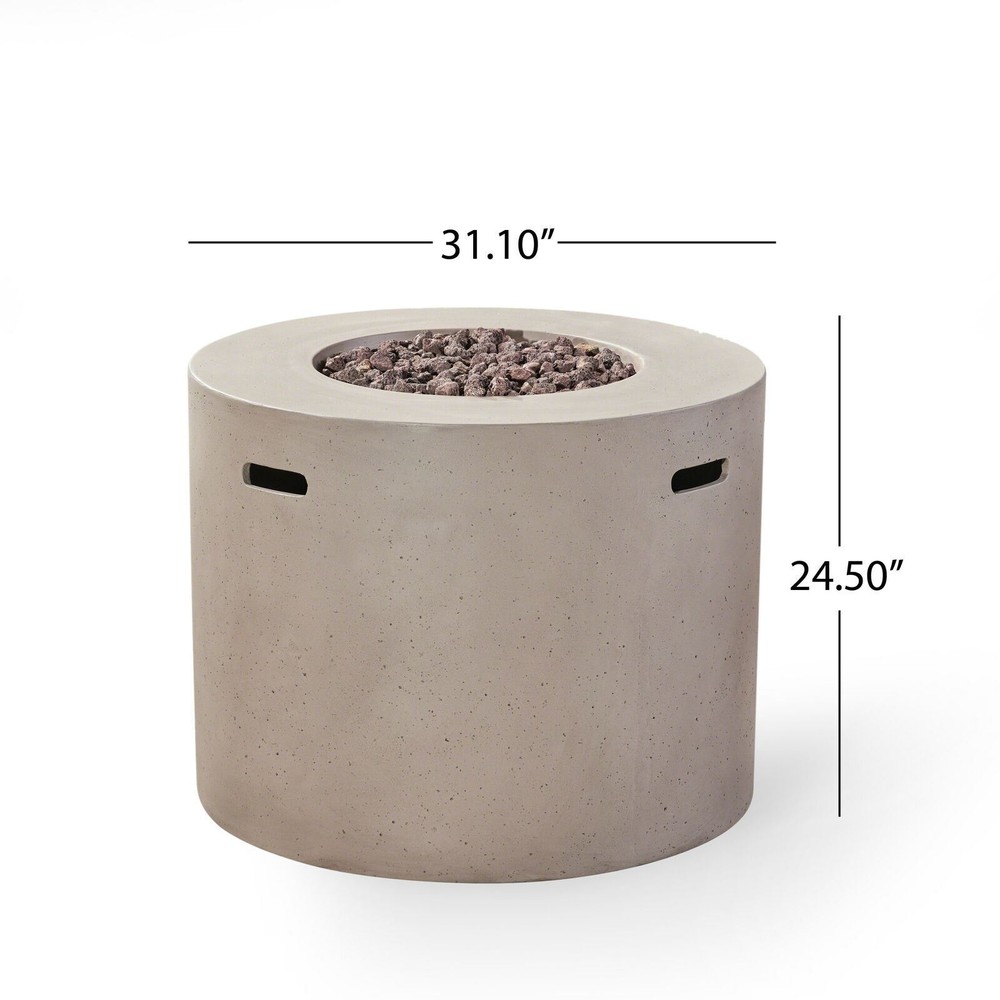 Venice 4-Seater Outdoor Fire Pit Chat Set