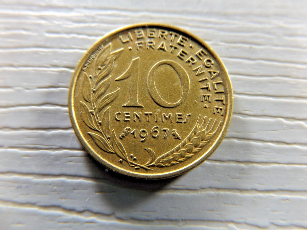 FRANCE 1967 10 Centimes