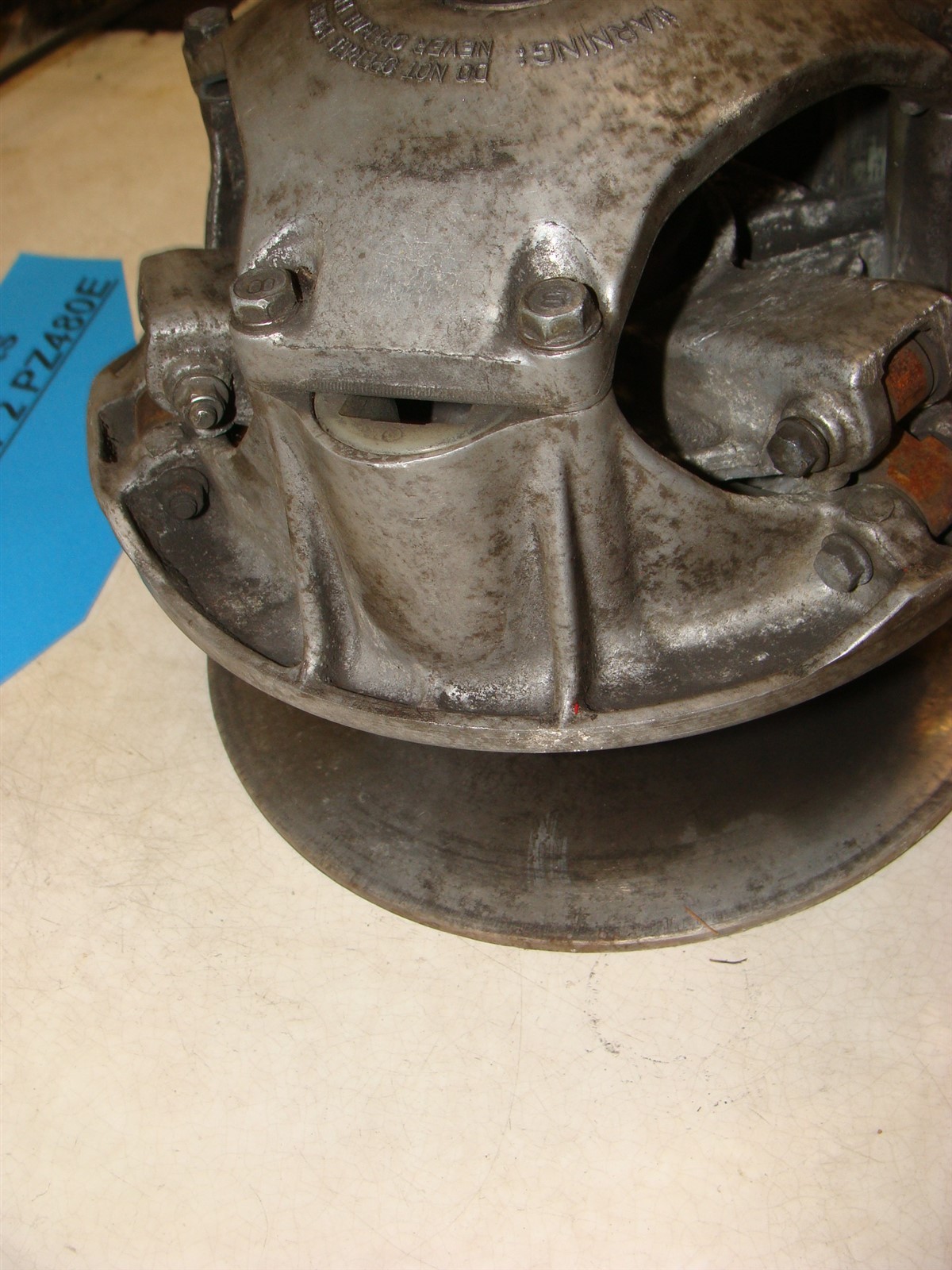 1992 YAMAHA PHAZER 2 II PZ480e primary clutch w bolt belt drive torque cvt