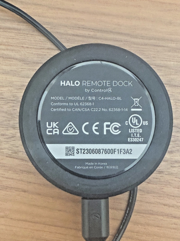 Control4 Halo C4-HALO-BL Remote Control