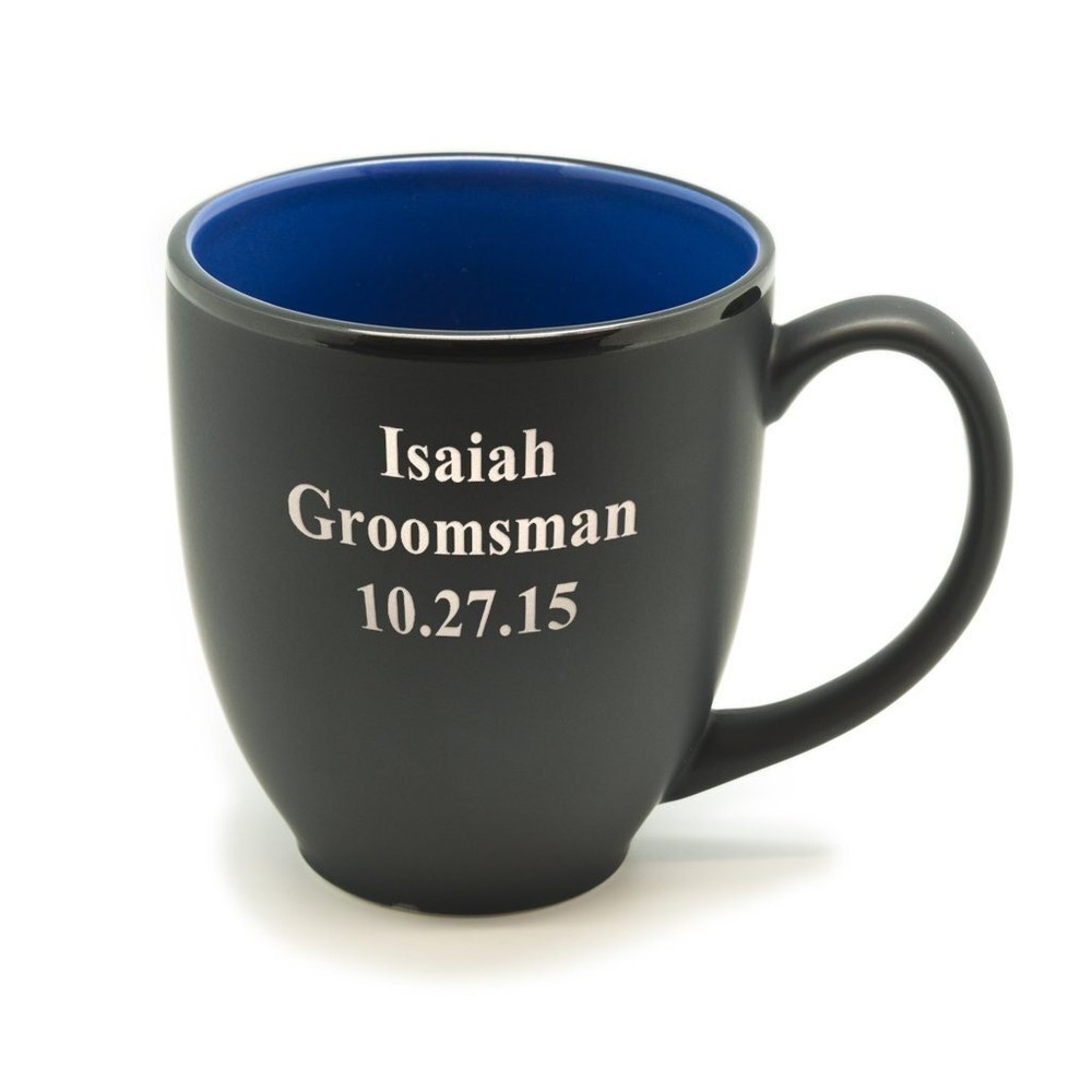 Name Designation & Date Personalized Hilo Bistro Mug