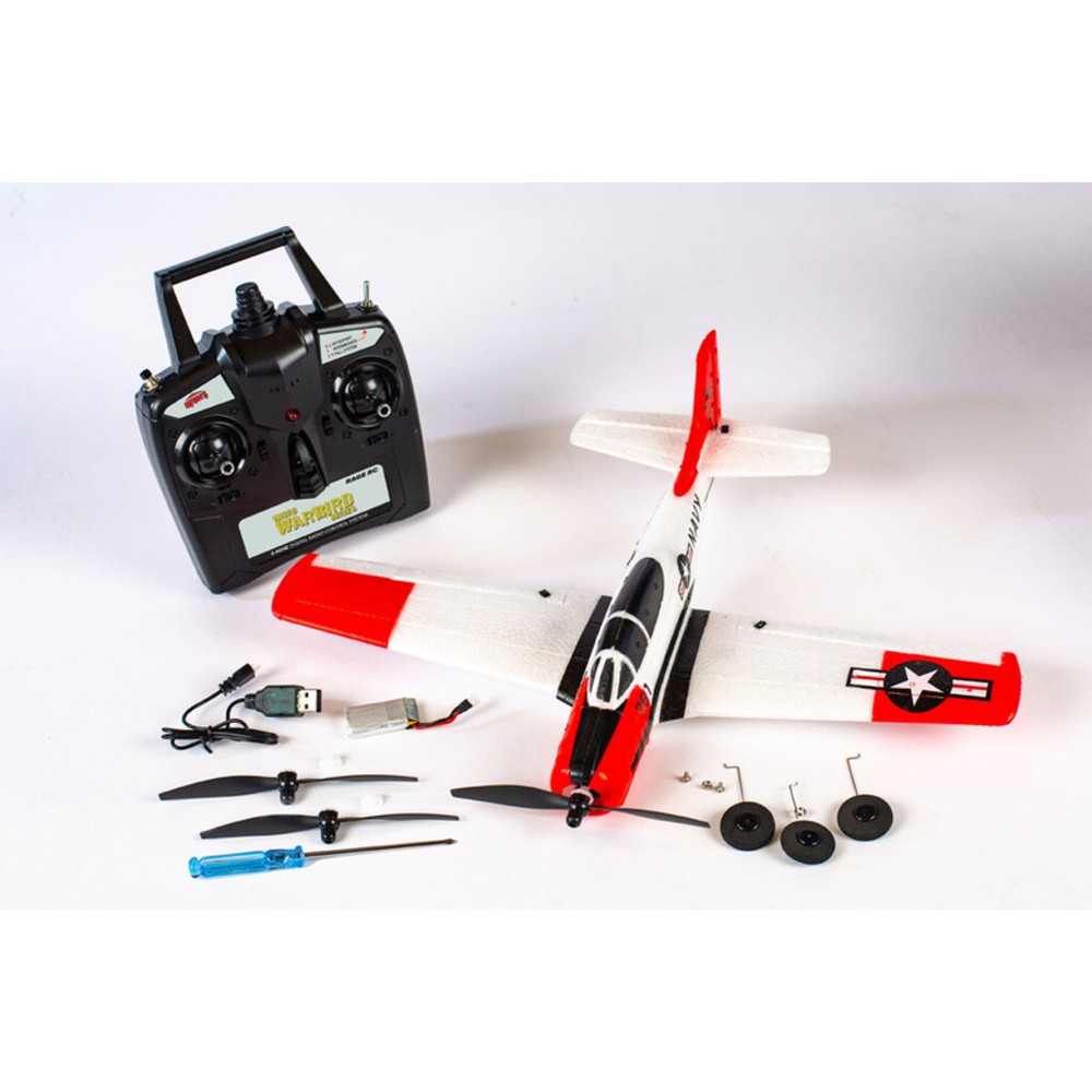 Rage RC A1302 T-28 Micro Rtf Airplane W/Pass