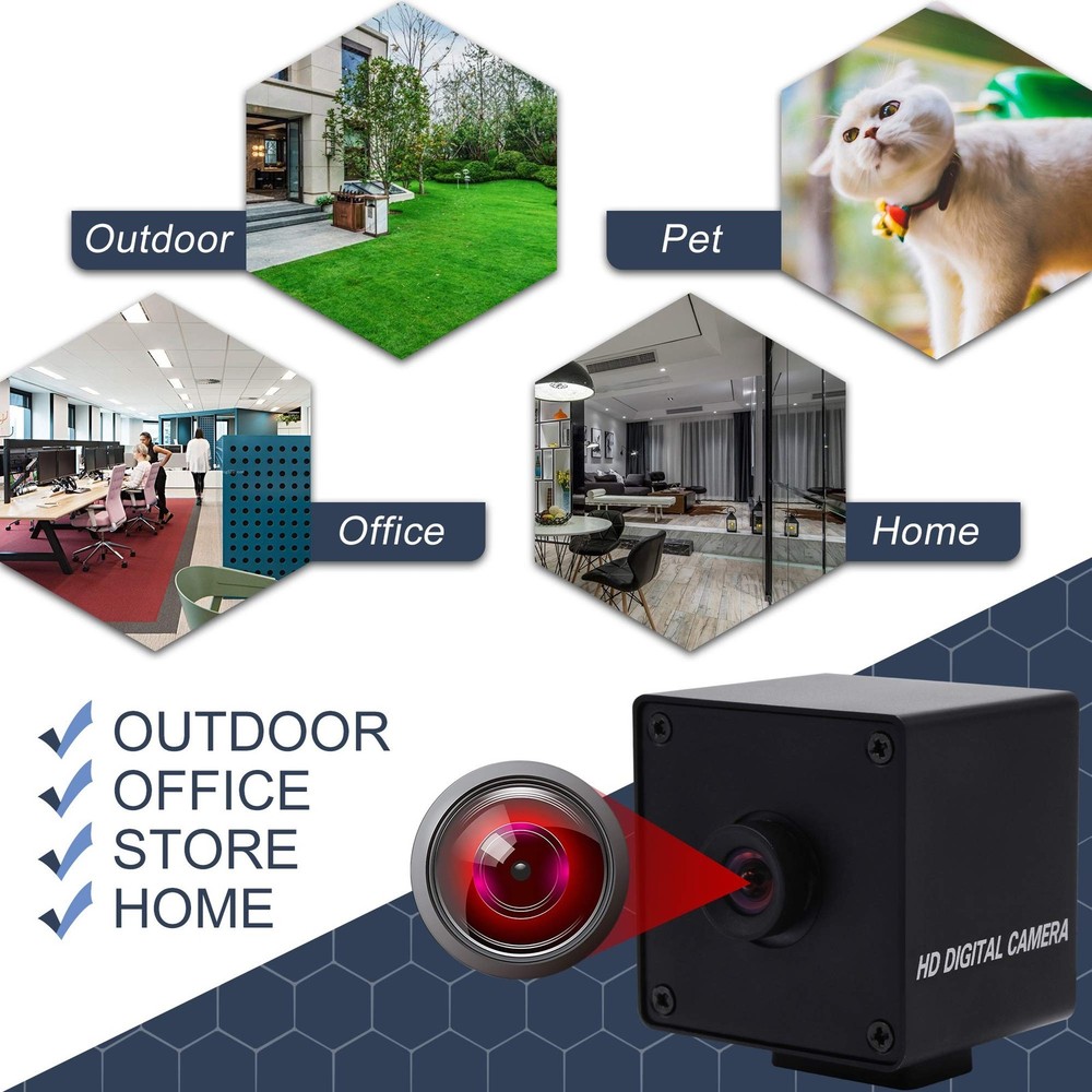 1080P USB Camera Autofocus High Speed Webcam for Computer and Raspberry Pi Mi...