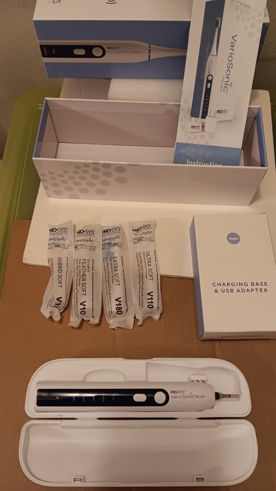 VarioSonic Plus+ Pro-Sys Electric Toothbrush NEW