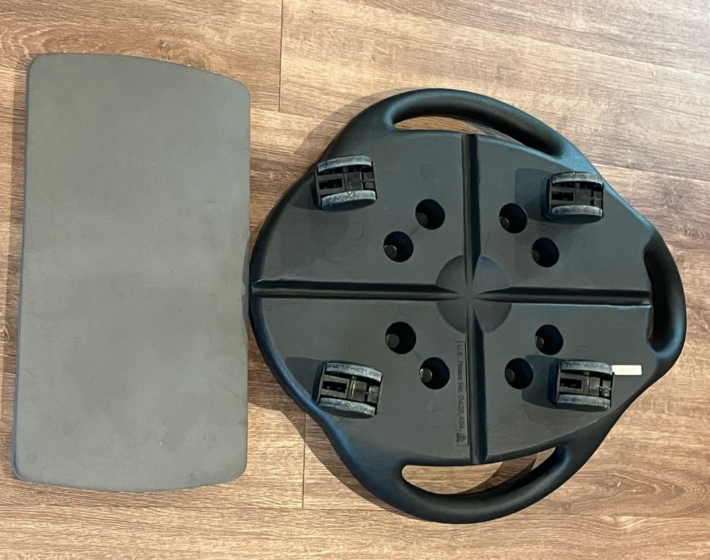 AB Dolly Core Training System w/DVD & Knee Pad Abdominal Workout Training
