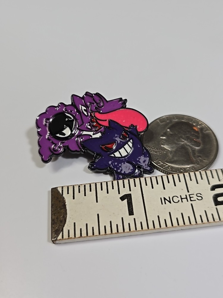 Gengar Ghastly & Haunter Evolution Lapel Pin Pokemon Characters