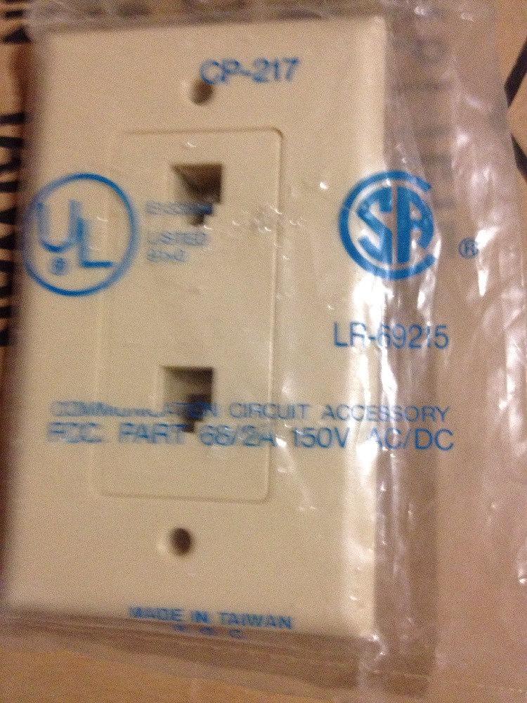 Modular Phone Jack communication circuit accessory 68 / 2A LR-69215