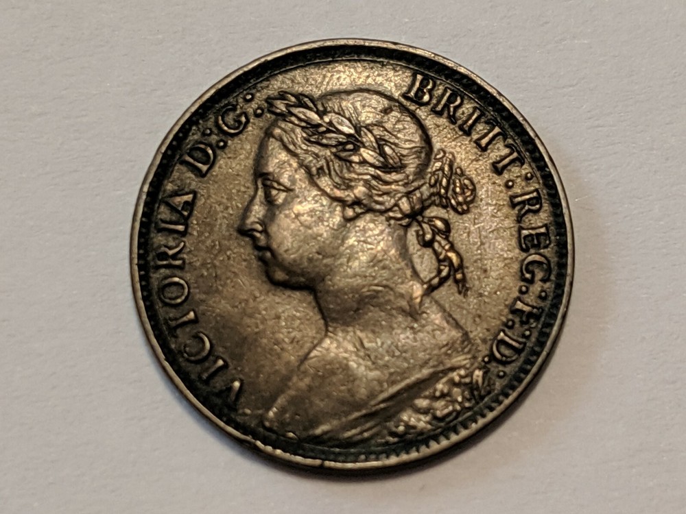 1886 GREAT BRITAIN FARTHING