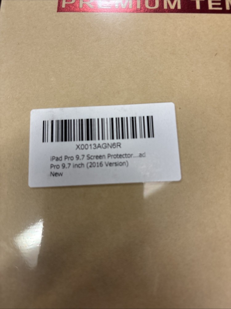 Tempered Glass Screen Protector for iPad 2, 3, 4, Air Pro, 9.7"