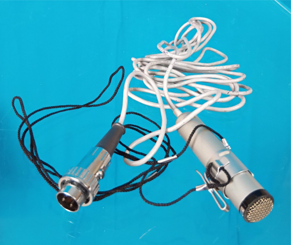 RARE Vintage Microphone Uher m822, Germany, UNTESTED