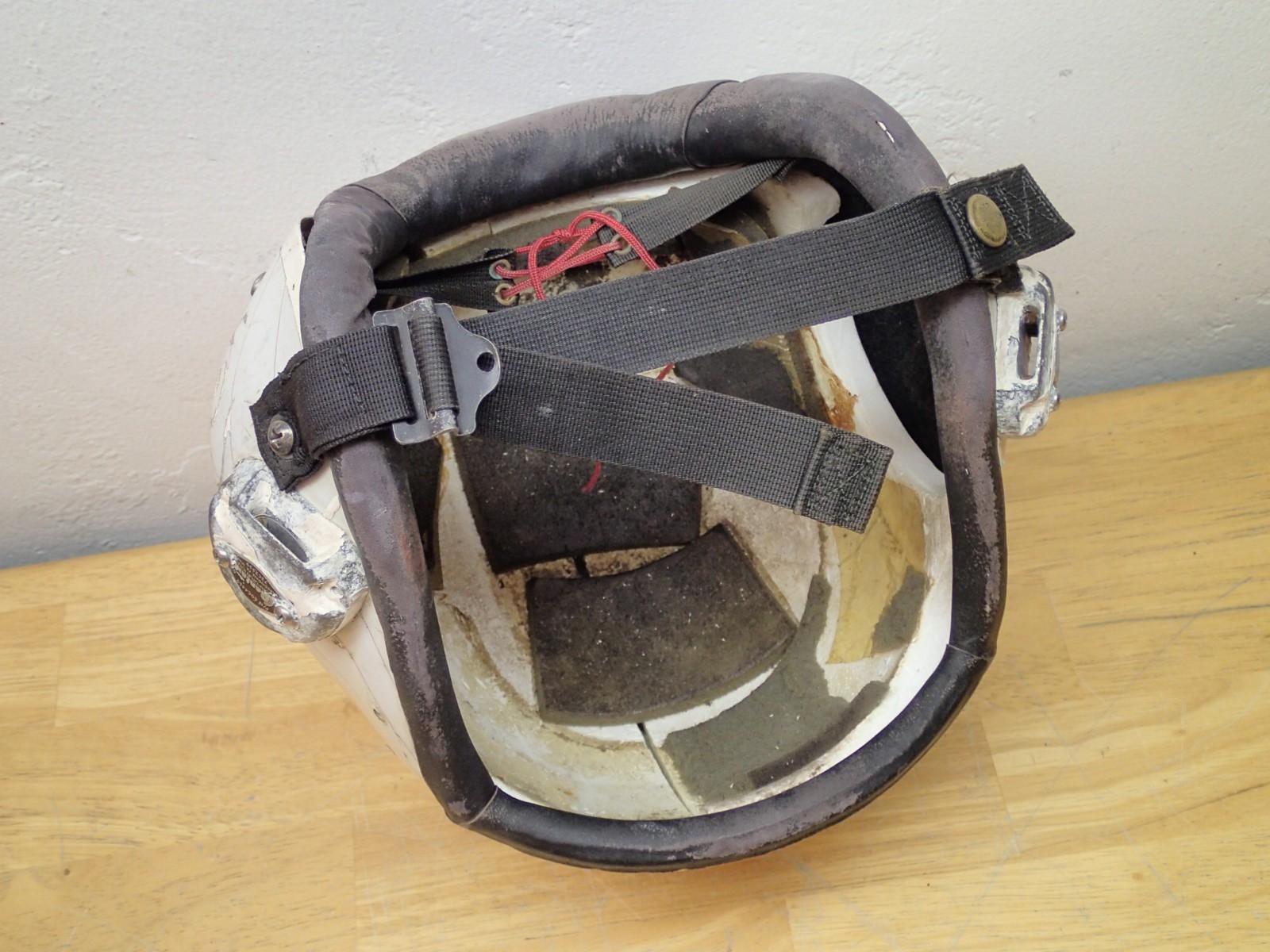 Gentex Vintage PRK-37/P Aircraft Flight Crew Helmet Incomplete Rough Estate Item