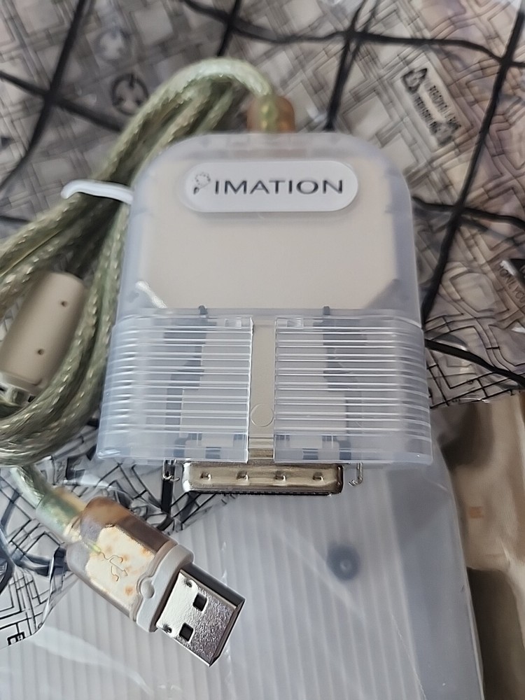 Imation SD-USB-M2 Portable SuperDisk External USB Floppy Disk Drive For Macs