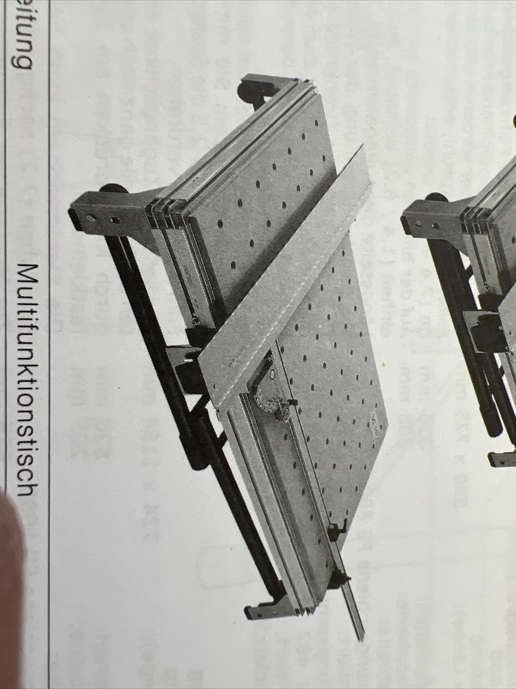 Festool MFT 1080 Multifunction Table Compact Size Collapsible Folding Work Bench