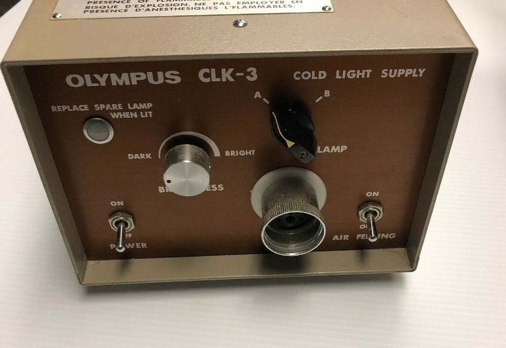 Olympus CLK-3 Cold Light Supply Source Endoscopy Equipment Endoscopes
