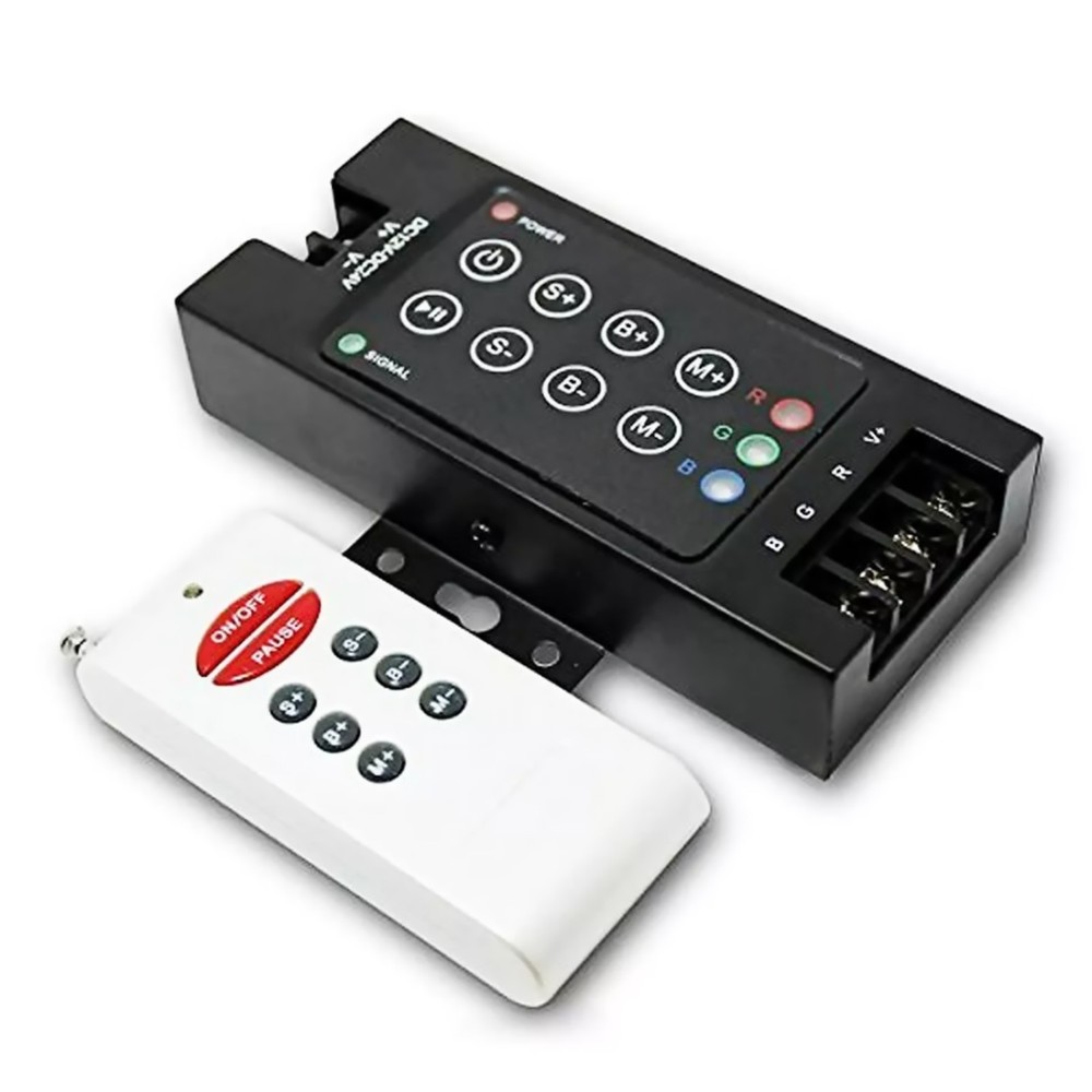 8Keys RF Wireless Remote Controller Accessories For RGB LED Lights Strip