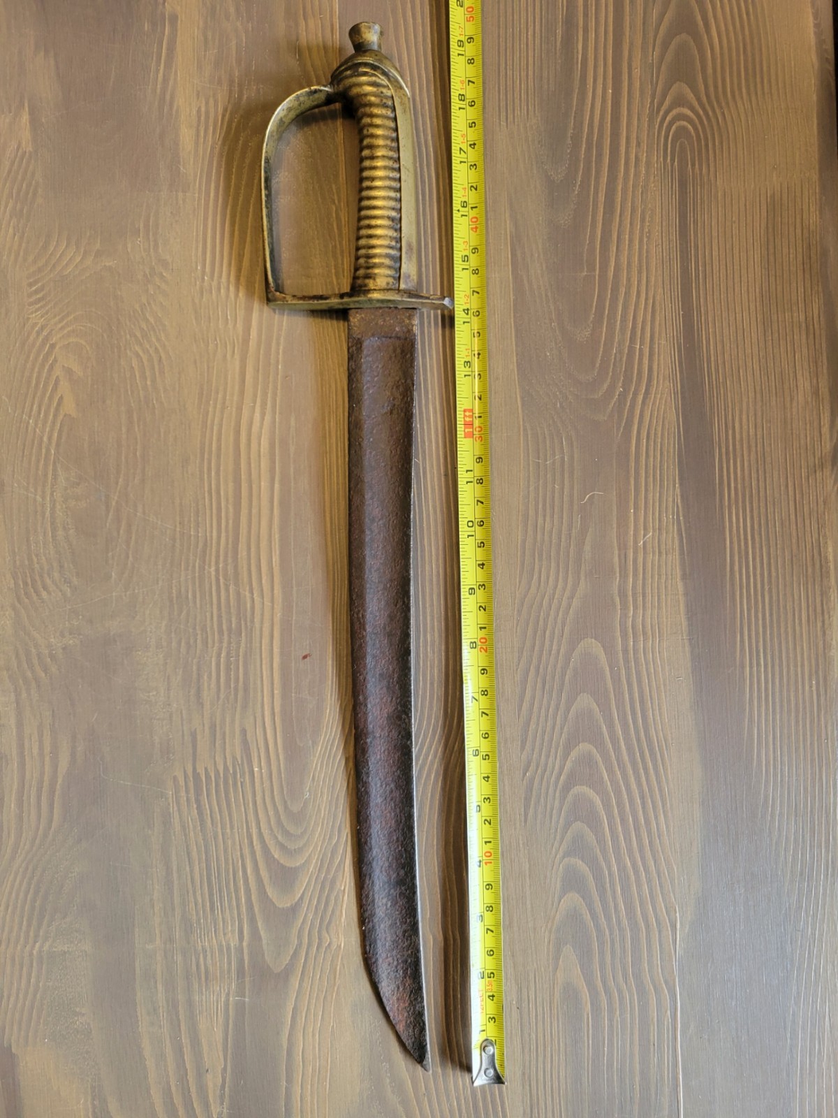 Napoleonic War-Civil War French Saber Cut-Down