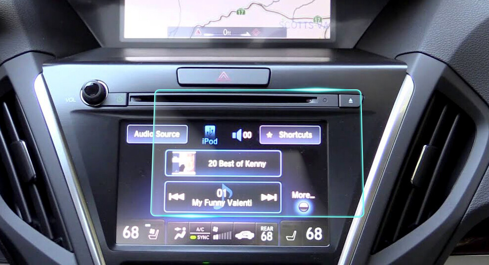 Crystal Clear Screen Protector for 2015 Acura RLX Audio Screen Protector