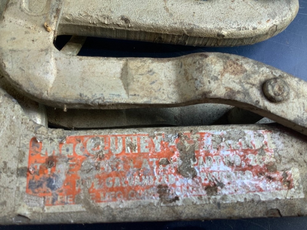 Cable Wire Pulling Maccluney ST. PIERRE Type C Puller Rig Latch # 28366