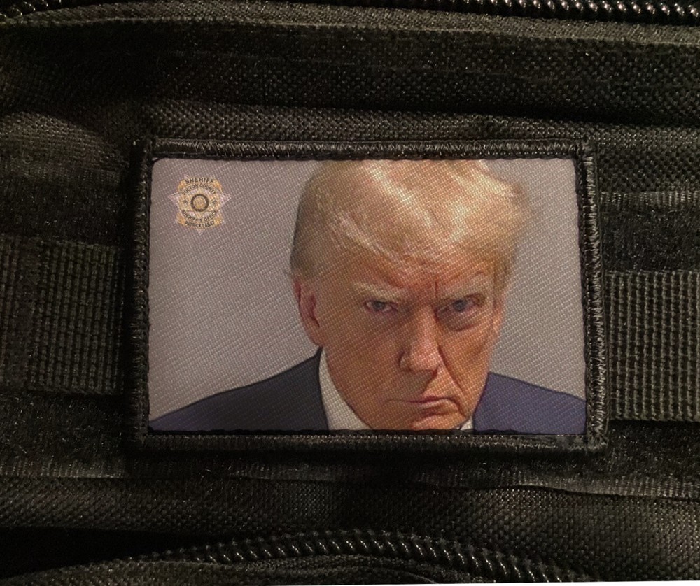 Trump Stop Bullet Patch Matrix Teflon Don Morale Tactical Hook [sub]