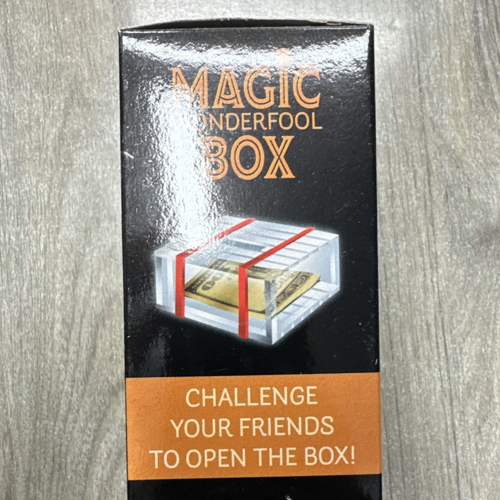Magic Wonderfool Box Puzzle Challenge Trick Toy
