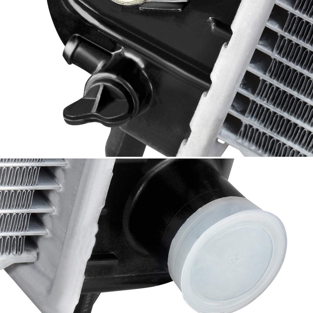 34" Radiator For Chevy Silverado Suburban 1500 2500 Tahoe GMC Yukon 5.3 6.0 6.2L