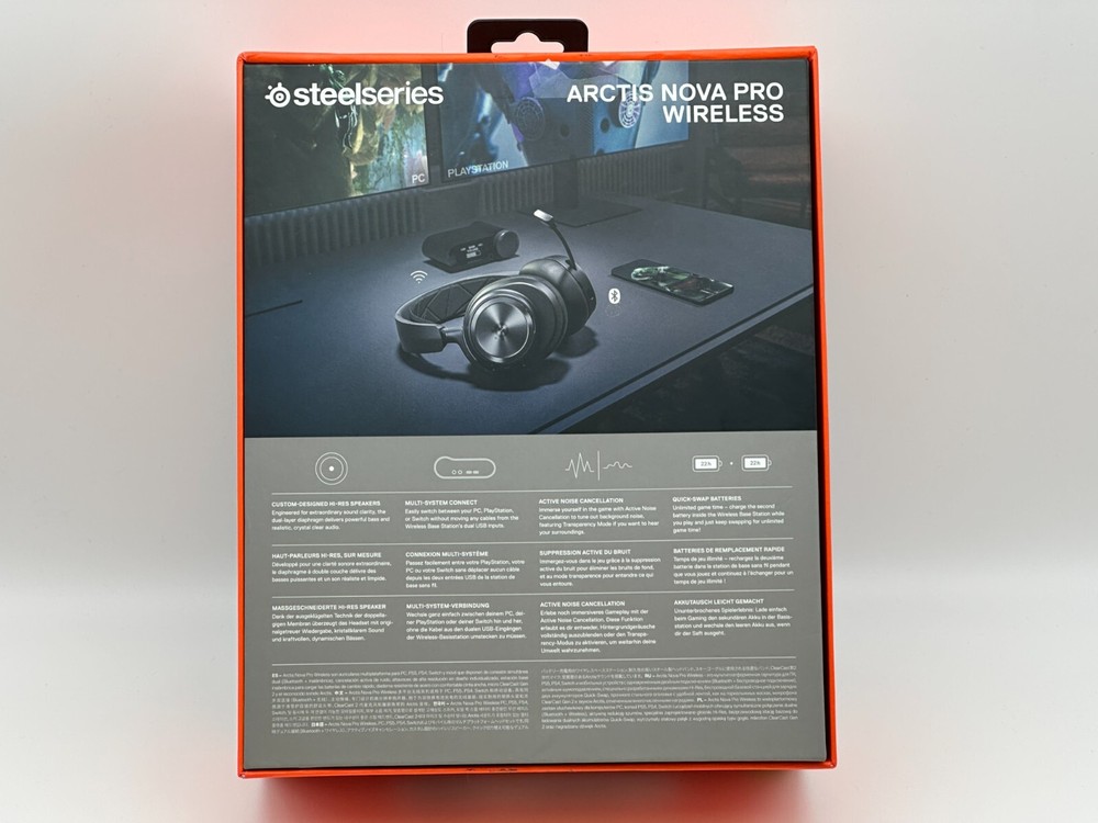 SteelSeries Arctis Nova Pro Wireless Over-Ear Gaming Headset