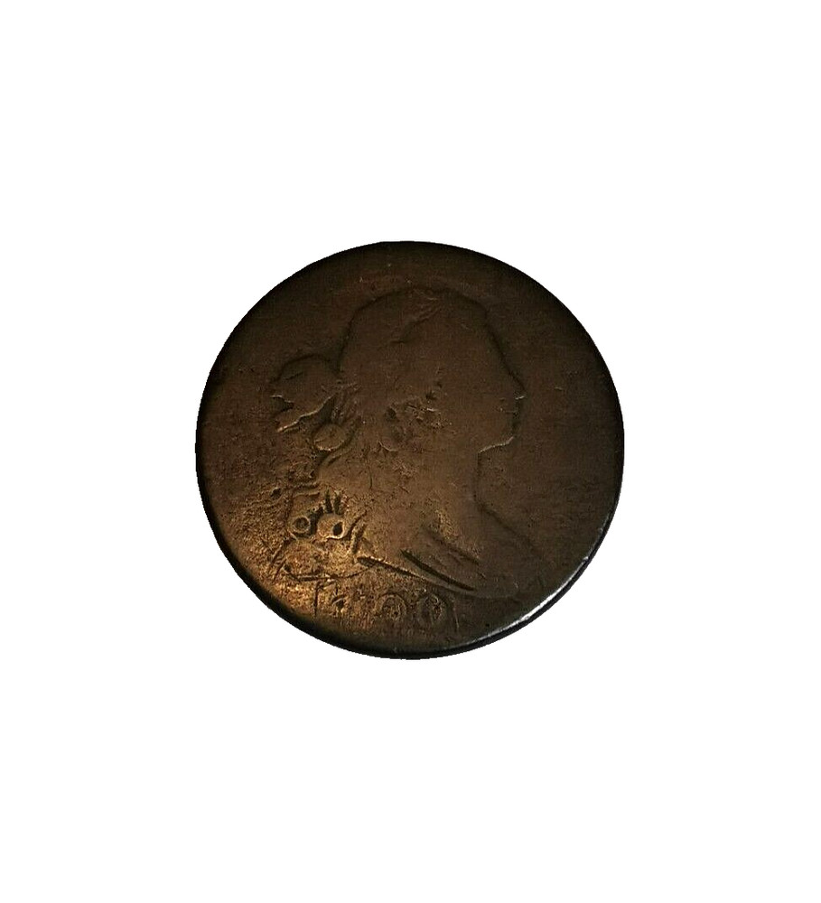 1800 US Draped Bust Large Cent Coin