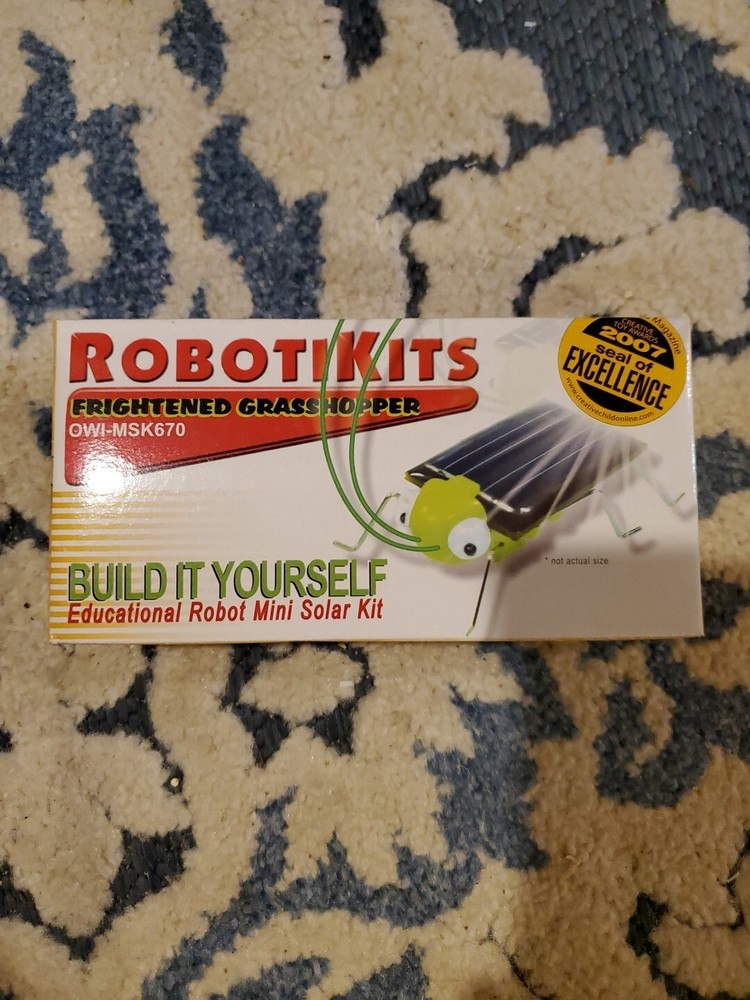 Robot Kit Mini Robot Educational Frightened Grasshopper